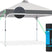 Grey 10 x10 Pop up Canopy Tent#color_dark grey&grey