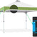 White and Green 10x10 event tent#color_white&green 