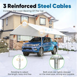 10' x 15' Heavy Duty Car Canopy