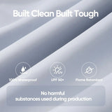 waterproof and UV-resistant#style_10x20 With 1 Sidewall-White