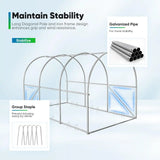 Crafted with a robust frame structure for this 10FT greenhouse#color_white