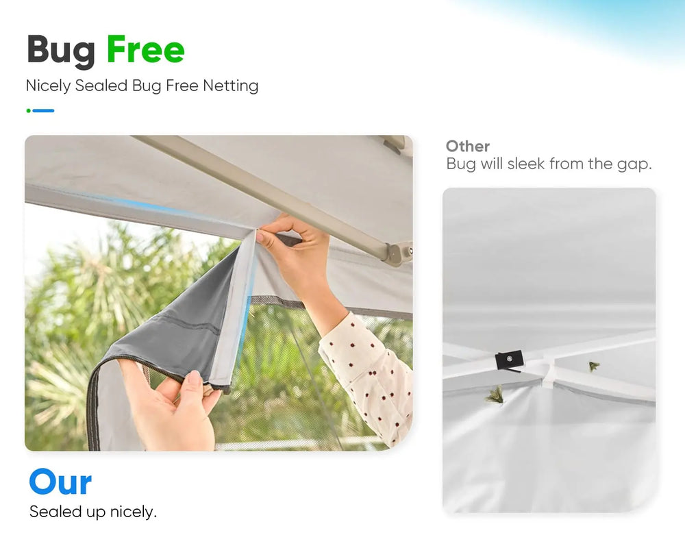 Mosquito Free Netting#color_gray