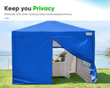 blue canopy removable sidewalls#color_royal blue