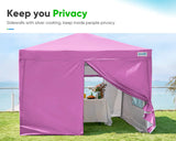 pink 10x10 canopy removal sidewall#color_pink (Upgraded)