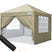 10x10 upgraded pop up canopy tent - beige#color_beige