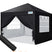 black 10x10 pop up canopy#color_black