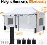 10x20 FT Size Information#style_10x20 With Awning-White
