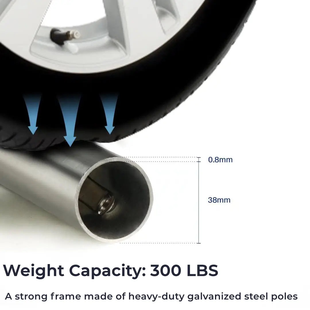 galvanized steel poles#color_blue