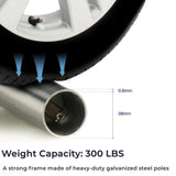 galvanized steel poles#color_blue