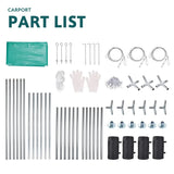 carport part list#color_green
