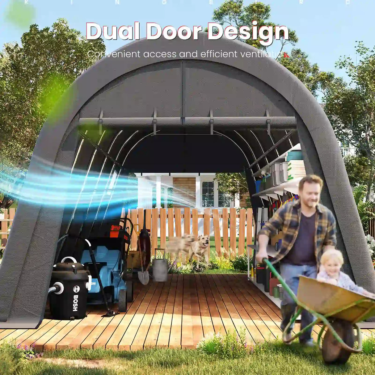 Widen and Heighten Door design#size_12'x20'