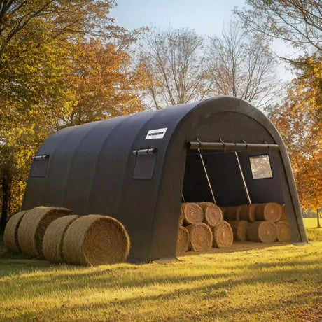 12' x 20' Heavy Duty portable shed for SUV, Full-Size Truck and Boat#size_12'x20'