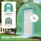 Unique screen door#color_green (with 1 door)