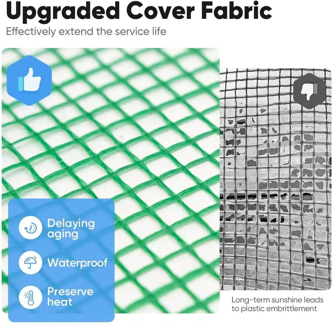 Upgraded cover fabric#color_green (with 1 door)