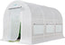 12' x 7' x 7' Tunnel Greenhouse white#color_white (with 1 door)