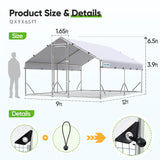 Chicken Coop Run Size#size_12x9FT with ladder