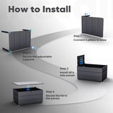 Tool-Free 20-Min Assembly#color_Gray