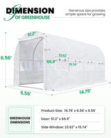 Generous size provides ample space for growing#color_White with Watering