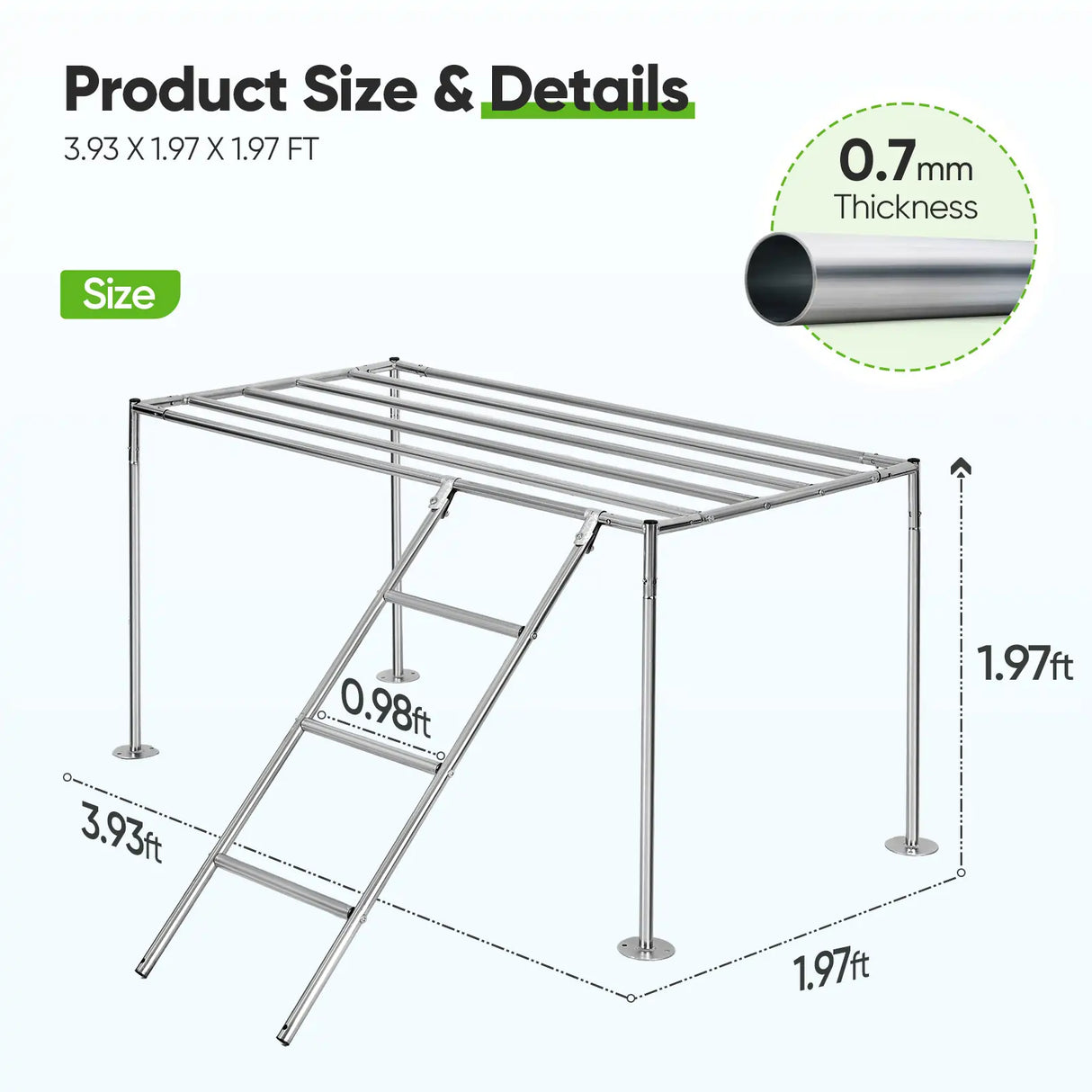 ladder size#size_18x9FT with ladder