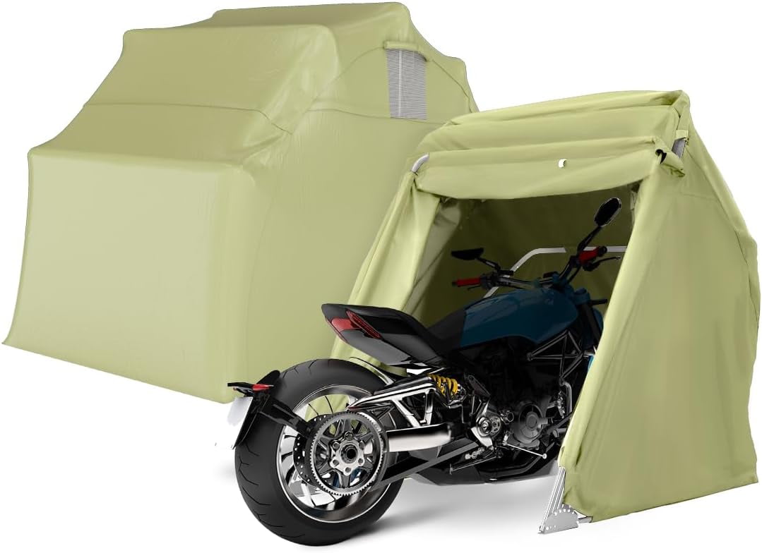 MAXLEAD Stainless Steel Motorcycle Shelter