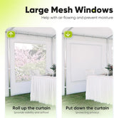 6pcs Mesh Windows & Window Covers