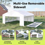 versatile usage of 20x20ft event tent