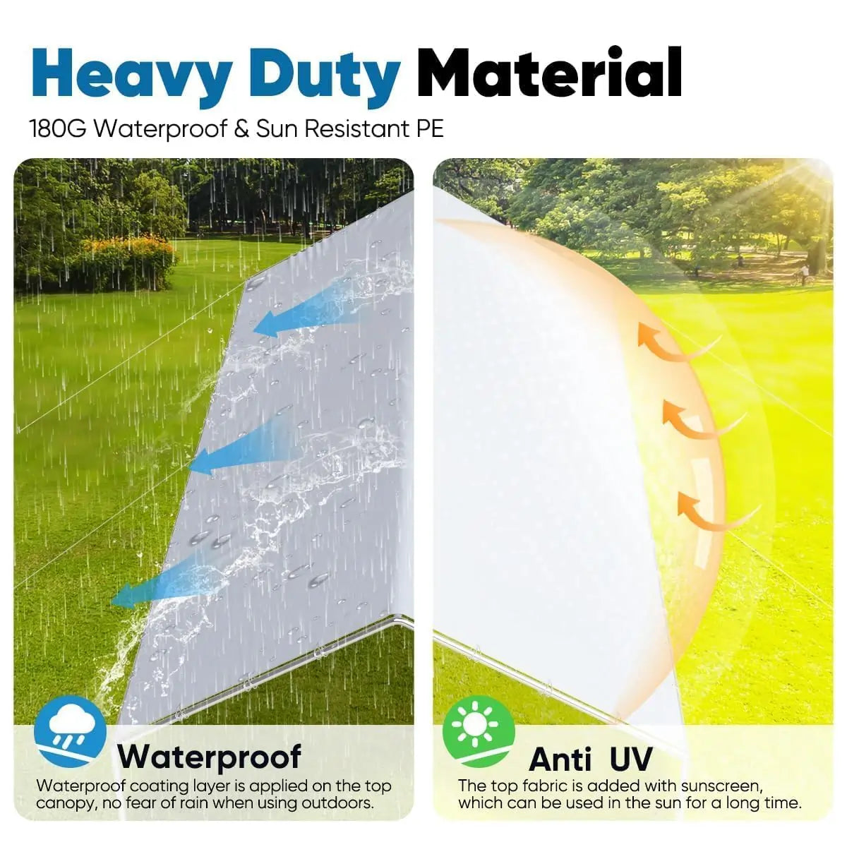 Extra-thick Polyethylene Fabric#color_white