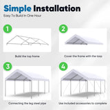 Simple installation#color_white-10'x20'
