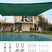 20' x 16' Rectangle Shade Sail#color_green