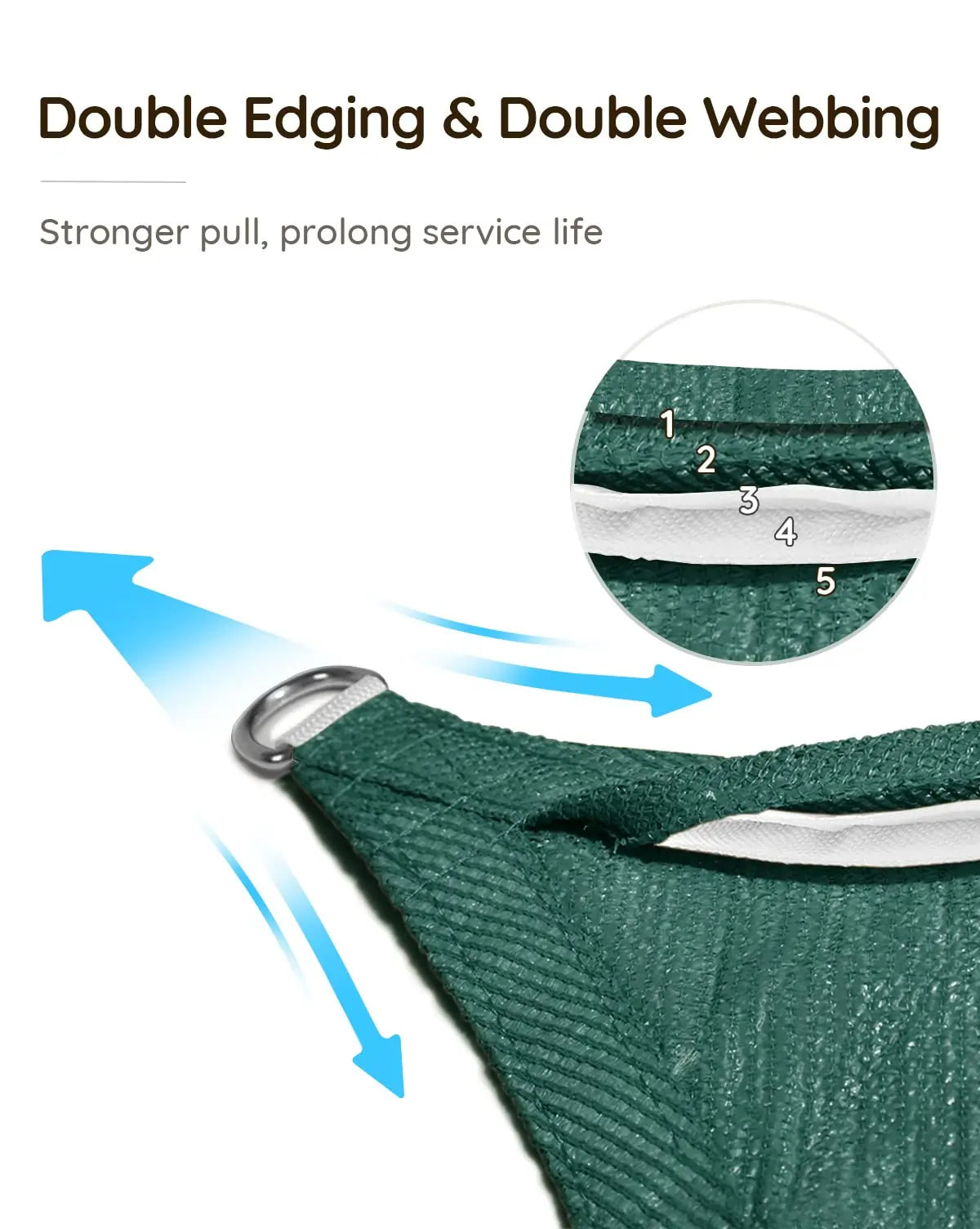 green rectangle sun shade edging and webbing#color_green