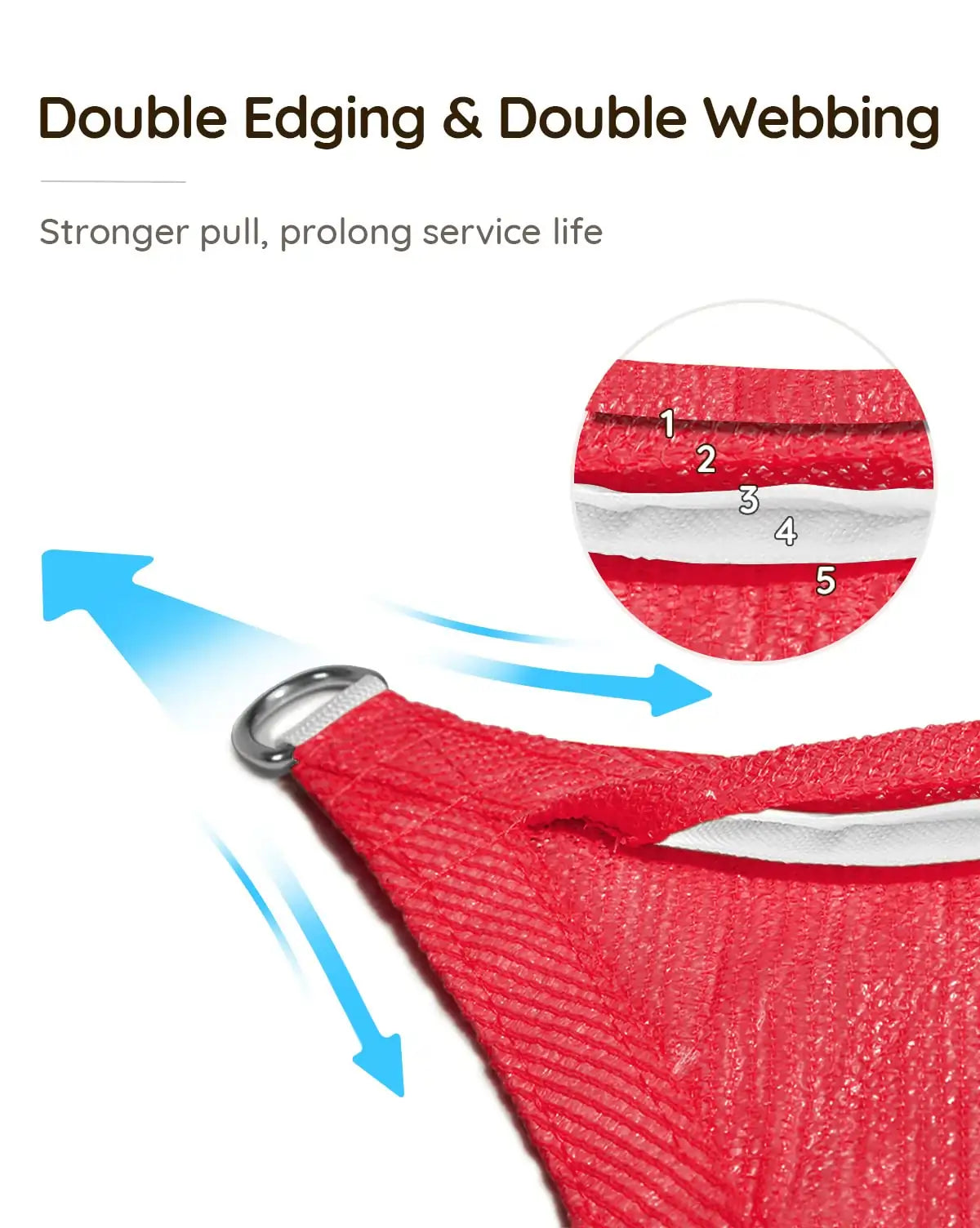 red rectangle shade sail edge and webbing#color_red