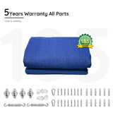 square shade sail 5 years warranty#color_blue