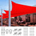 20'X20' Square Shade Sail#color_red