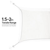 white square shade sail tensile range#color_white