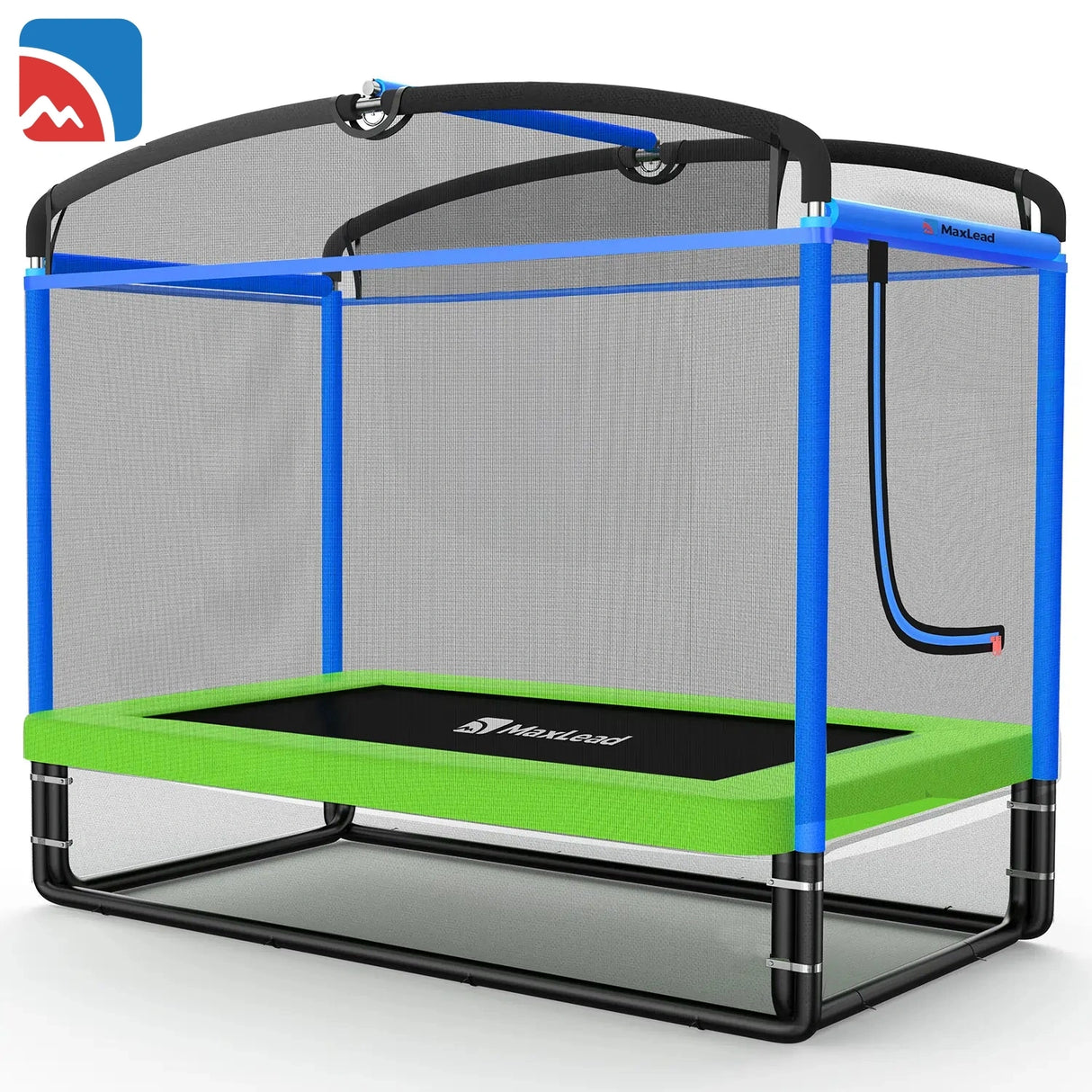 220LBS 6FT 5-in-1 Kids Rectangular Trampoline