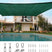 24' x 24' Square Shade Sail#color_green