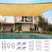 24' x 24' Square Shade Sail#color_sand