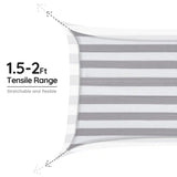 White and Grey shade sail are flexible#color_white and gray