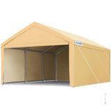 Quictent 13'x20' Reinforced Car Canopy with Removable Sidewalls
