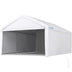 Quictent 13'x20' Reinforced Car Canopy with Removable Sidewalls