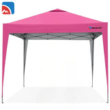 10'x10' Standard Instant Pop Up Canopy - Pink
