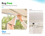 6.6' x 6.6' Small Pop Up Canopy - Bug Free