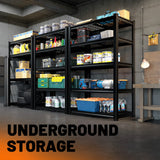 HOKEEPER 3100LBS Heavy Duty Metal Storage Shelves-35.43"W x 15.74"D x 72.05"H