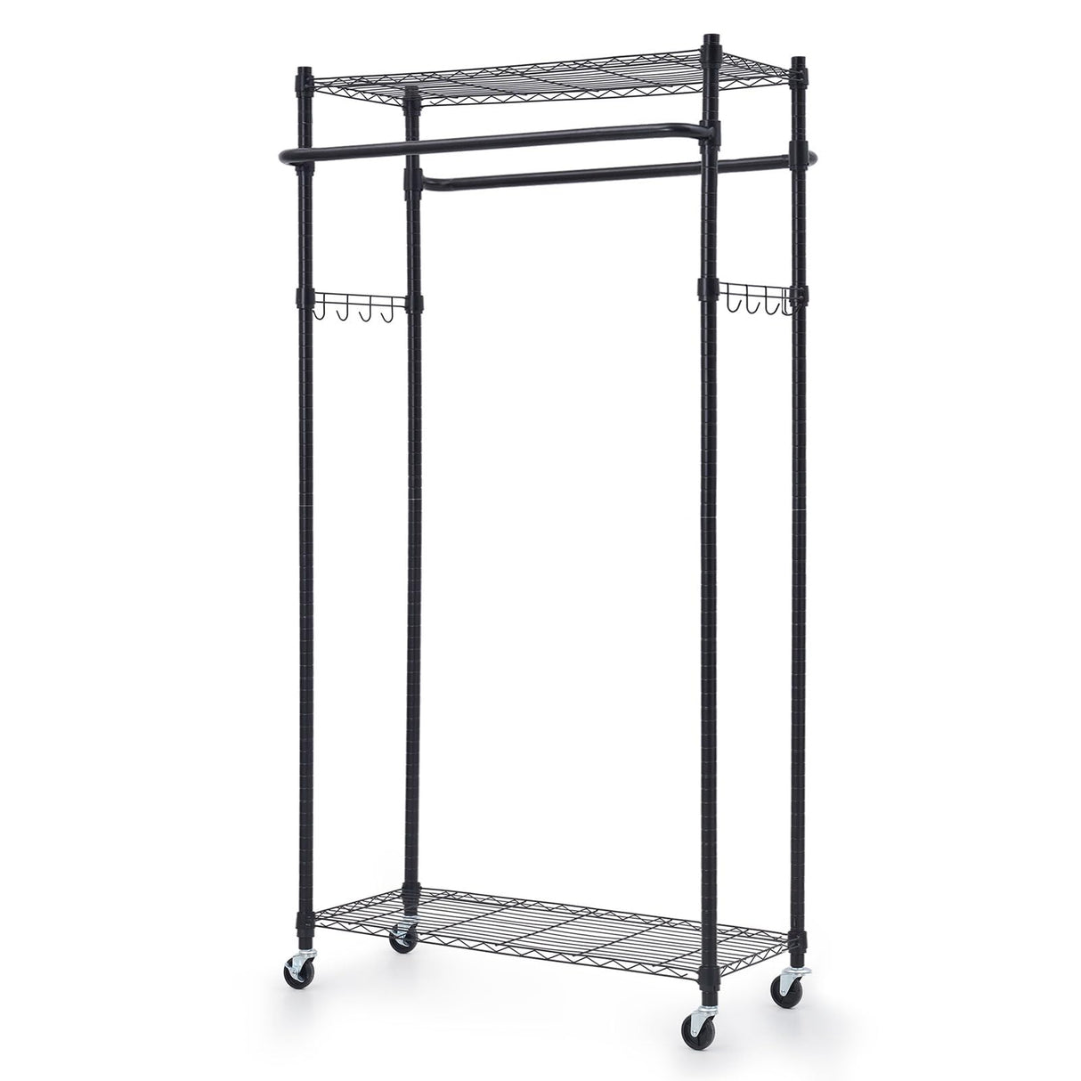HOKEEPER 400LBS Freestanding Garment Rack with Hooks