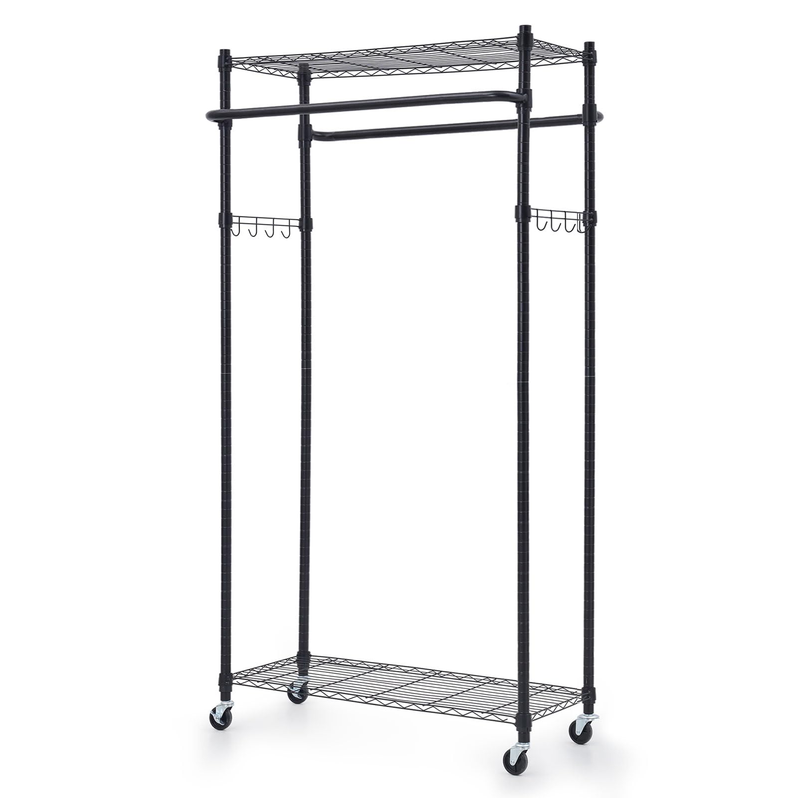HOKEEPER 400LBS Freestanding Garment Rack with Hooks