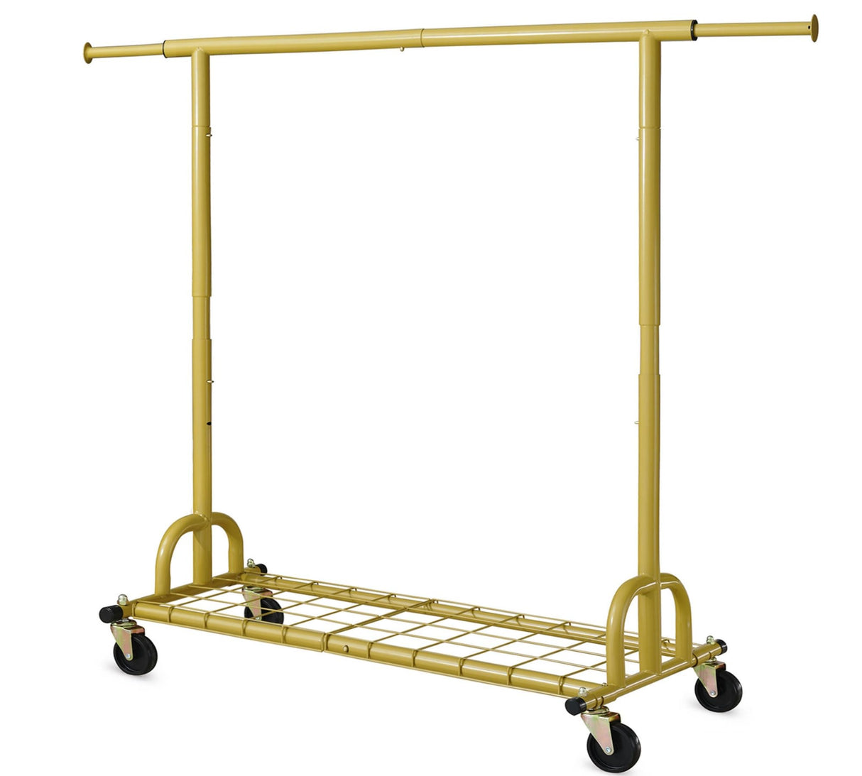 HOKEEPER 525LBS Collapsible Gold Garment Rack