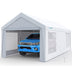 Quictent 12'x20' Ventilated Carport Canopy with Roll-up Windows