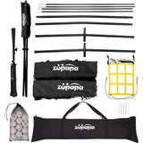 Zupapa 7'x7' Baseball Softball Practice Set