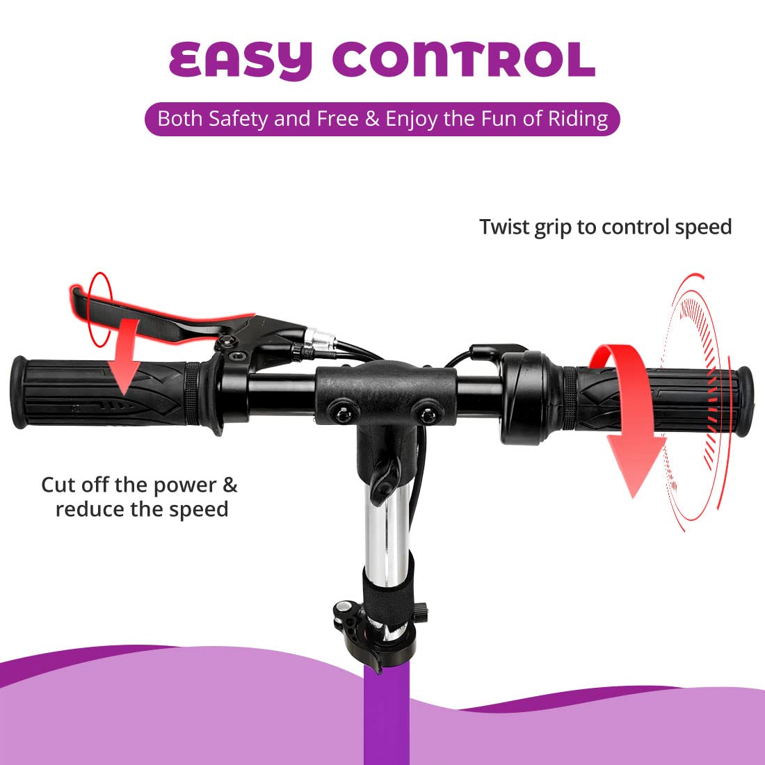 MAXLEAD E120 Electric Scooter with Seat