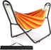 Hammock with Stand-Orange Stripe
